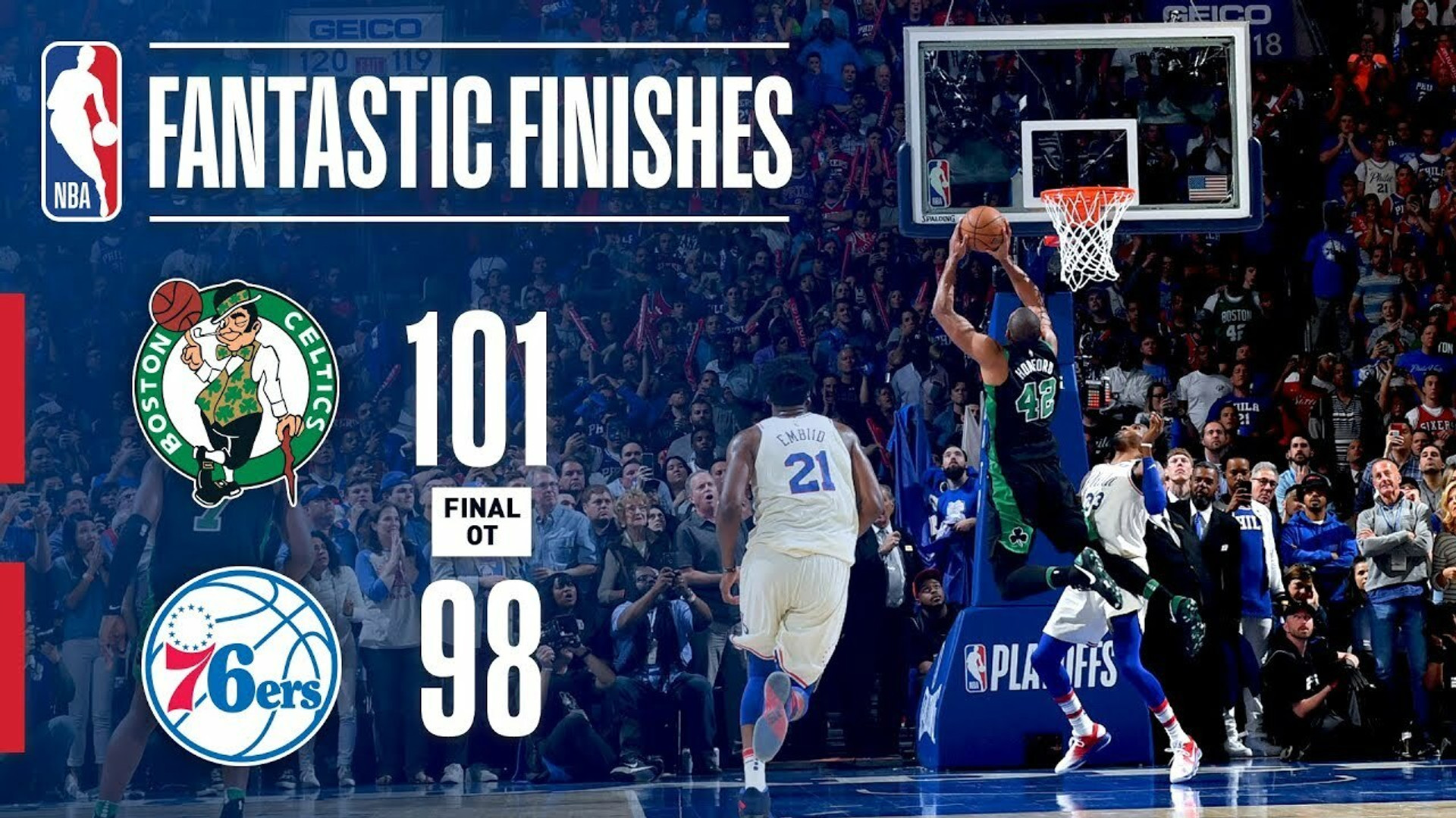 Horford stole the ball, 3-0 οι ψυχωμένοι Σέλτικς!