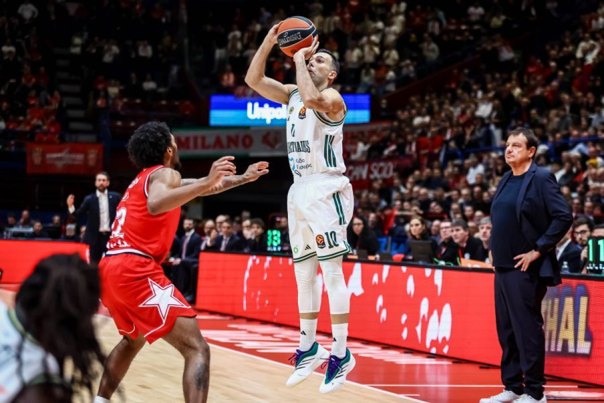 Αρμάνι Μιλάνο-Παναθηναϊκός 96-89: Έτσι δεν πάει πουθενά, διασώθηκε ο Σλούκας